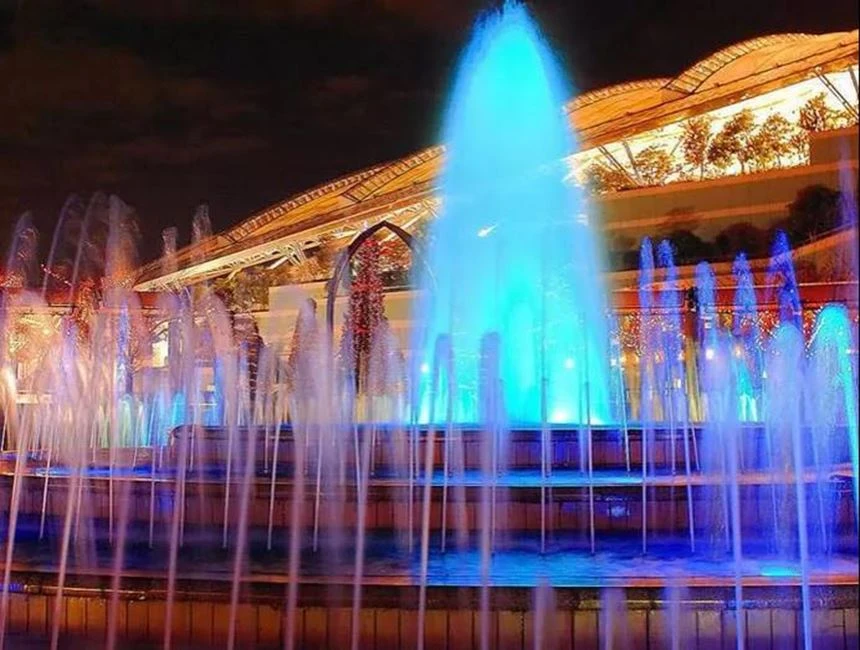 Preventive measures for hidden dangers of outdoor fountains light