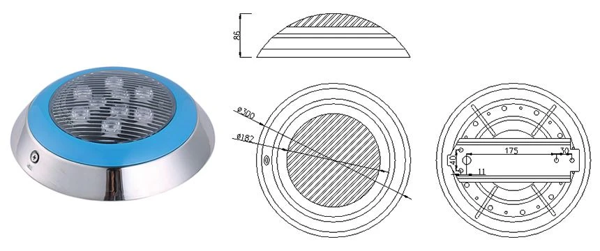 led underwater lamp